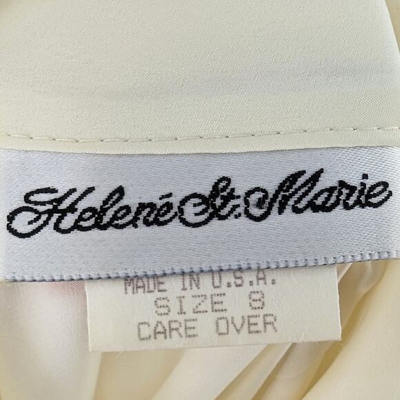Vintage Helene St Marie pleated blouse | Size 8 | 240482 - Picture 6 of 6